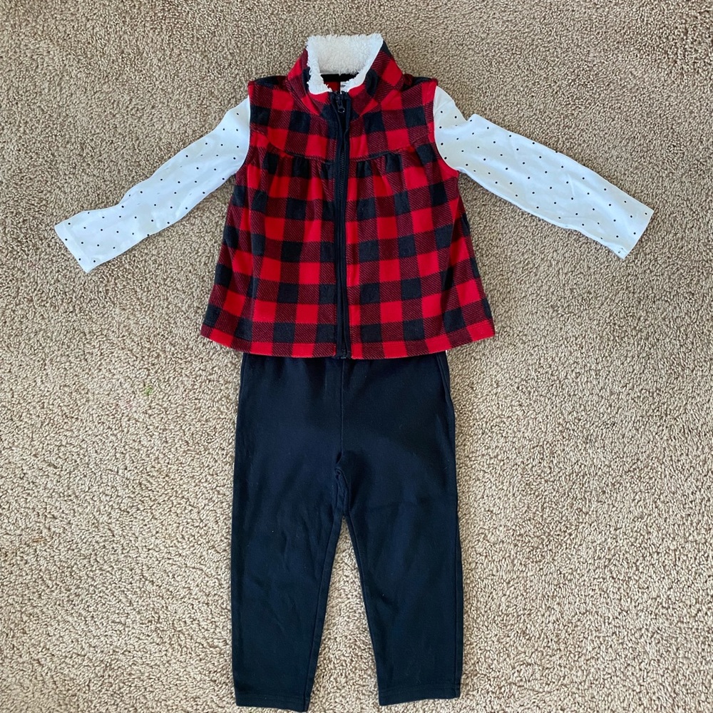 Carters Just One You Baby Girls 3 Piece Set
